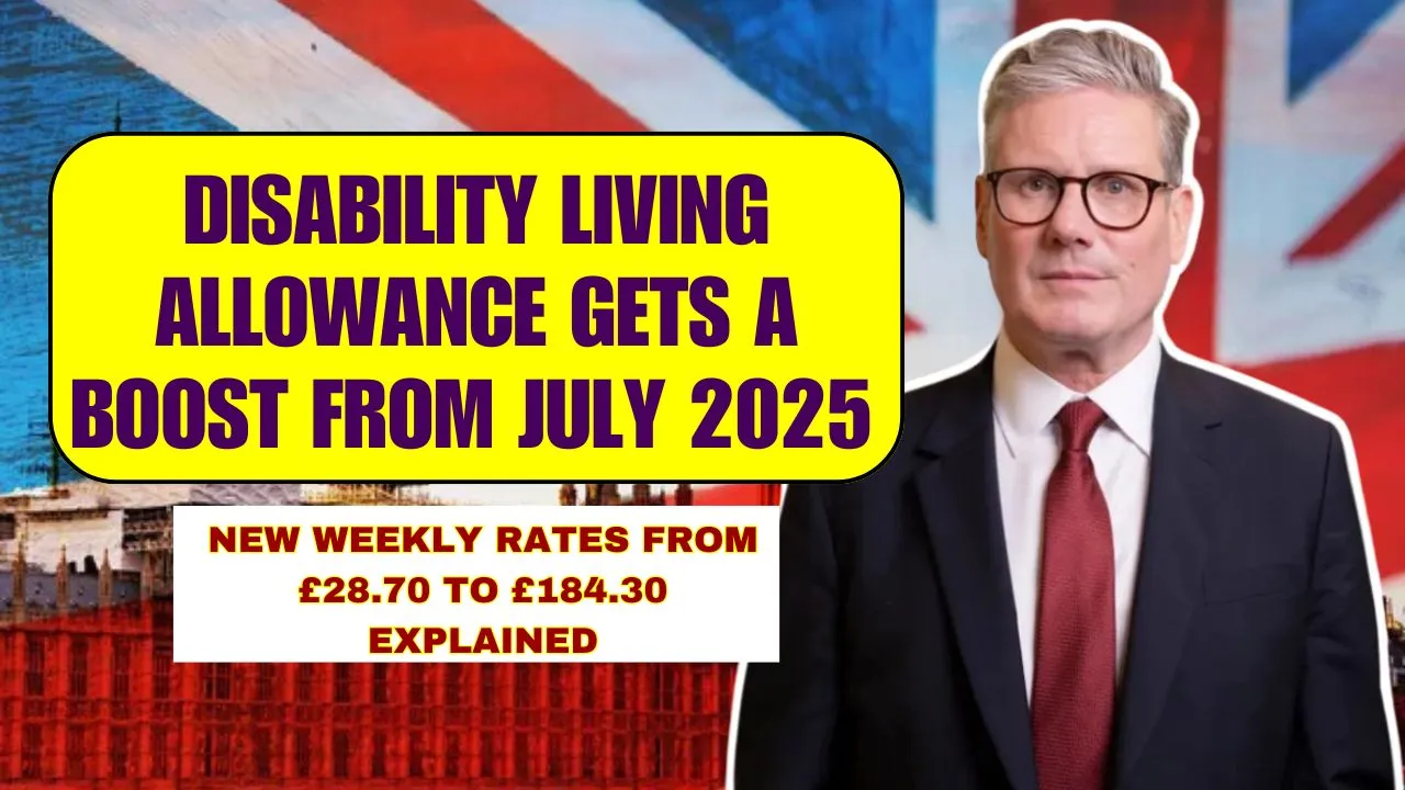 Disability Living Allowance boost July 2025